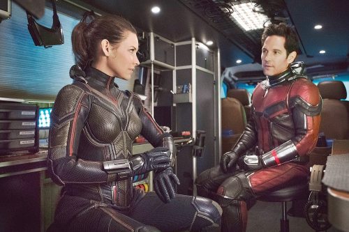 Evangeline Lilly and Paul Rudd 