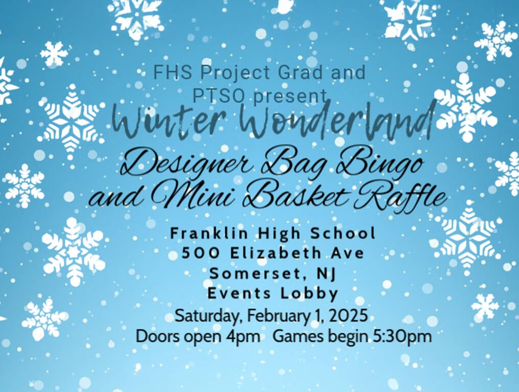 FHS Winter WonderlandDesigner Bag Bingo and Mini Basket Raffle