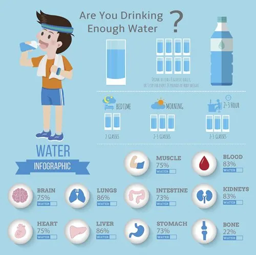 Hydration Info Graphic