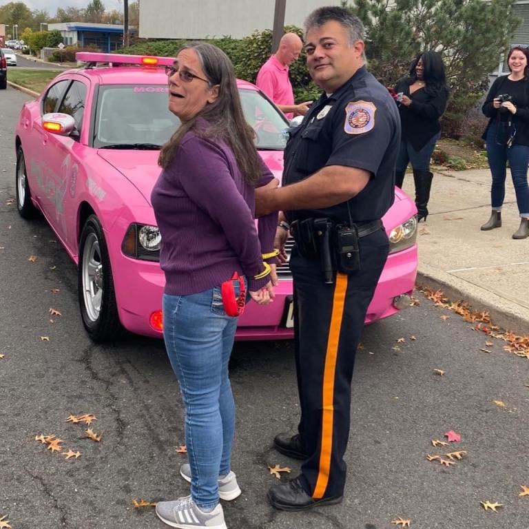 Somerset Police Go Pink For Breast Cancer Awareness 4868